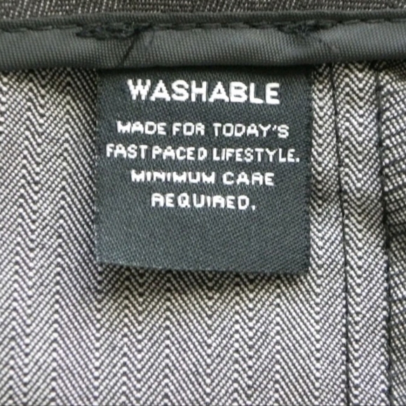 Larry Levine Suit Slacks Dress Pants Stretch Sheen Tailor Office Trouser Summer - Picture 7 of 13